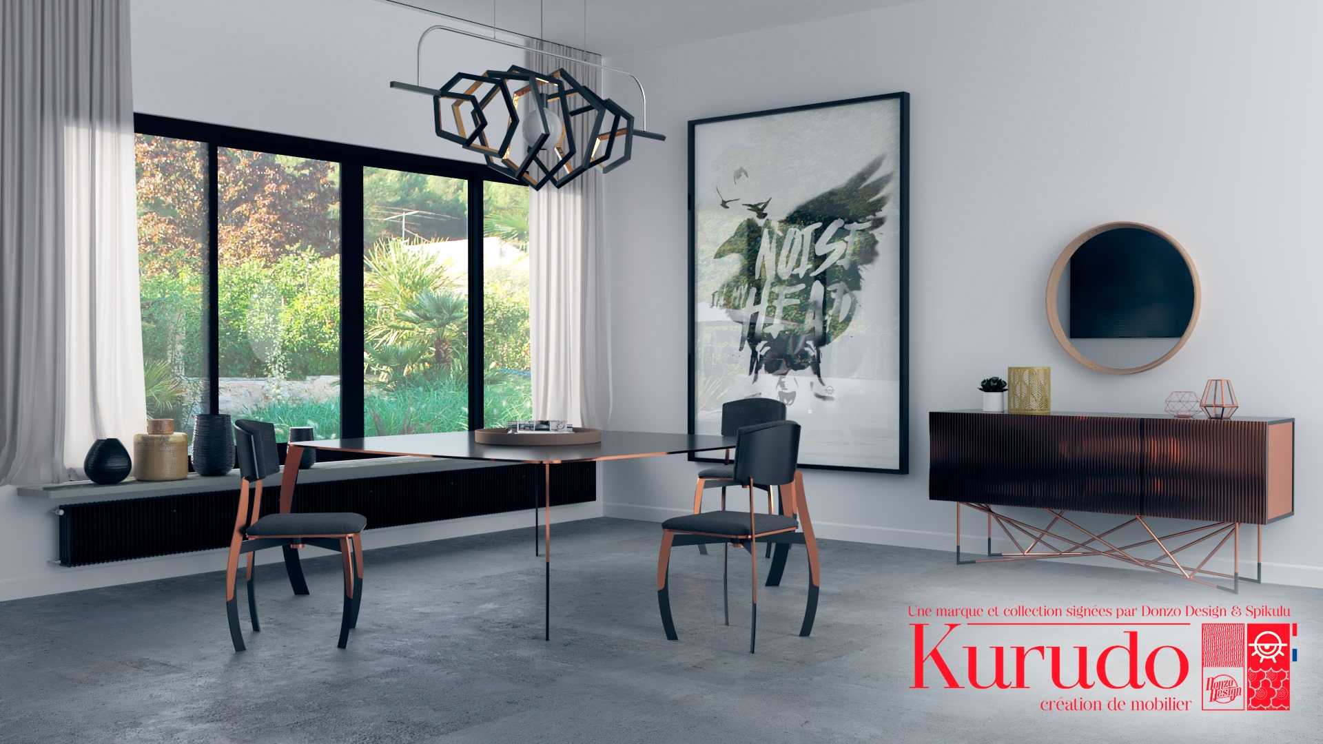 Kurudo, création de mobilier français