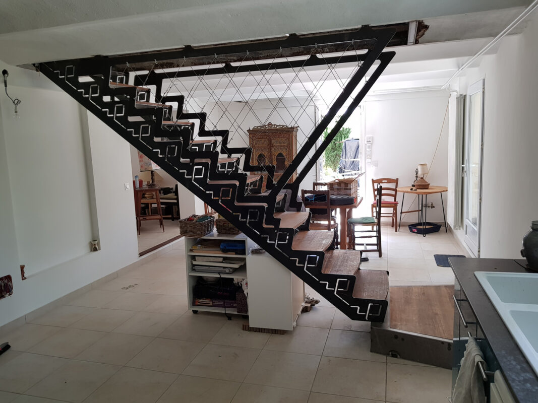 Ecalier réalisé par Donzodesign, co-fondateur de Kurudo