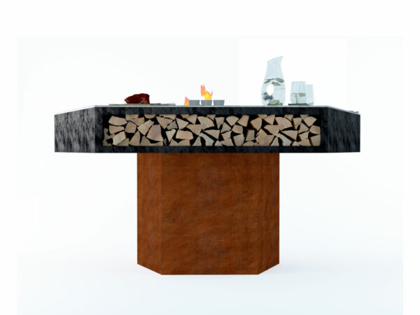 Alternative view of Brasero - version table 180cm