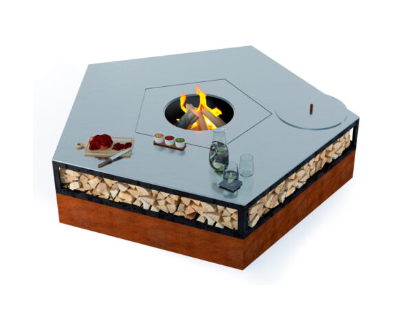 Alternative view of Brasero - version classique 180cm
