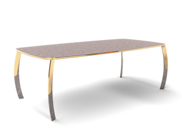 Table Alter-Ego, La version brute, vue de 3 quart