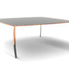 Table Alter-Ego, La version noire, vue de 3 quart