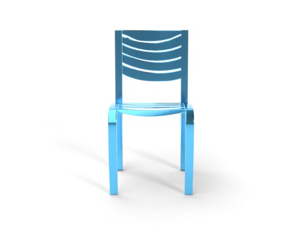 Chaise de jardin Déferlante vue de face